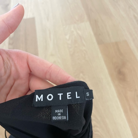 Motel Rocks Black Halter Mini Dress - Picture 3 of 3